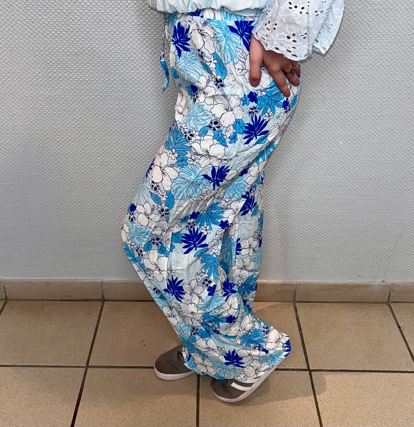 Pantalon fleurie Serhena
