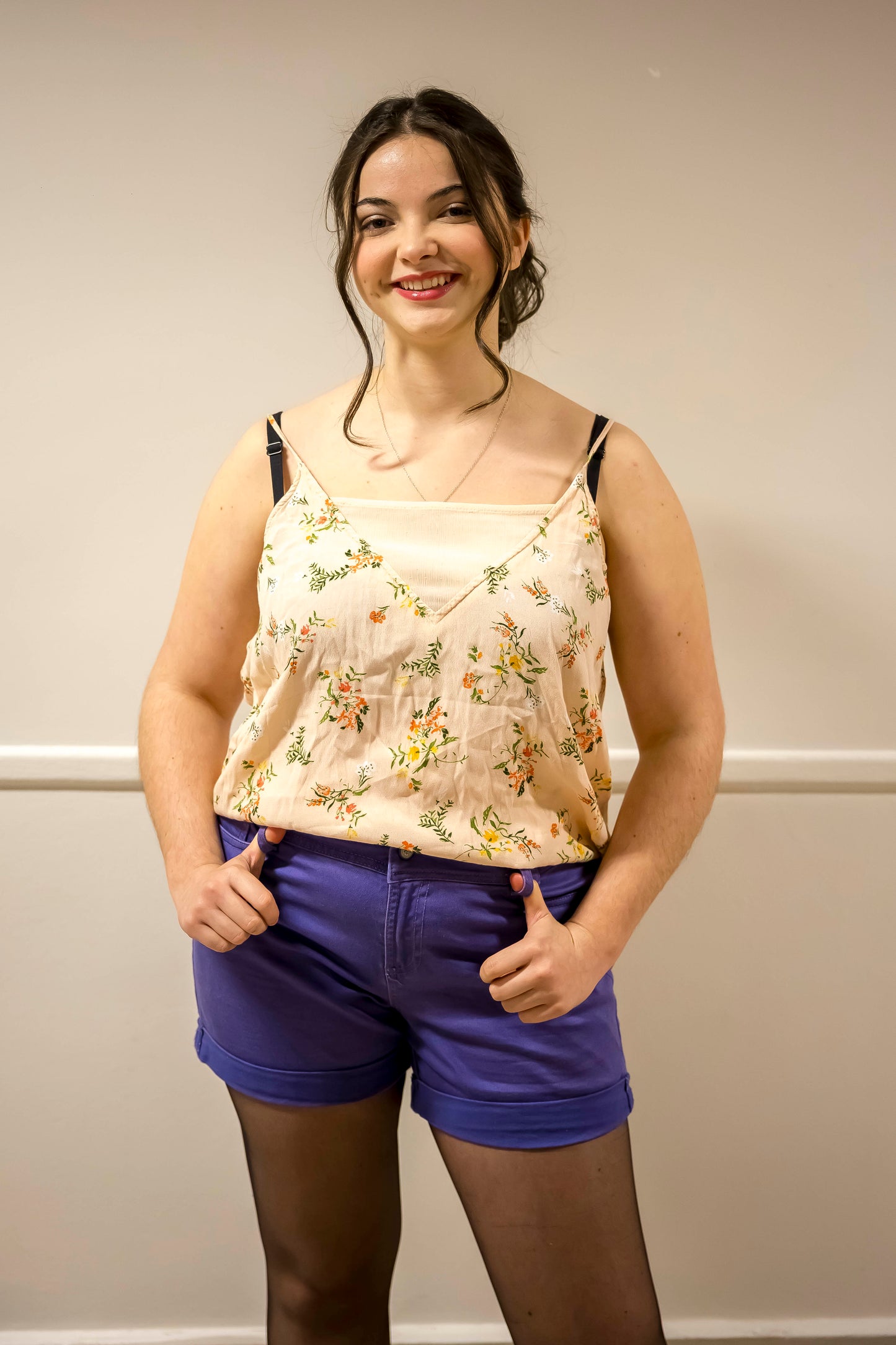 Shorts morados In Extenso – Talla 38