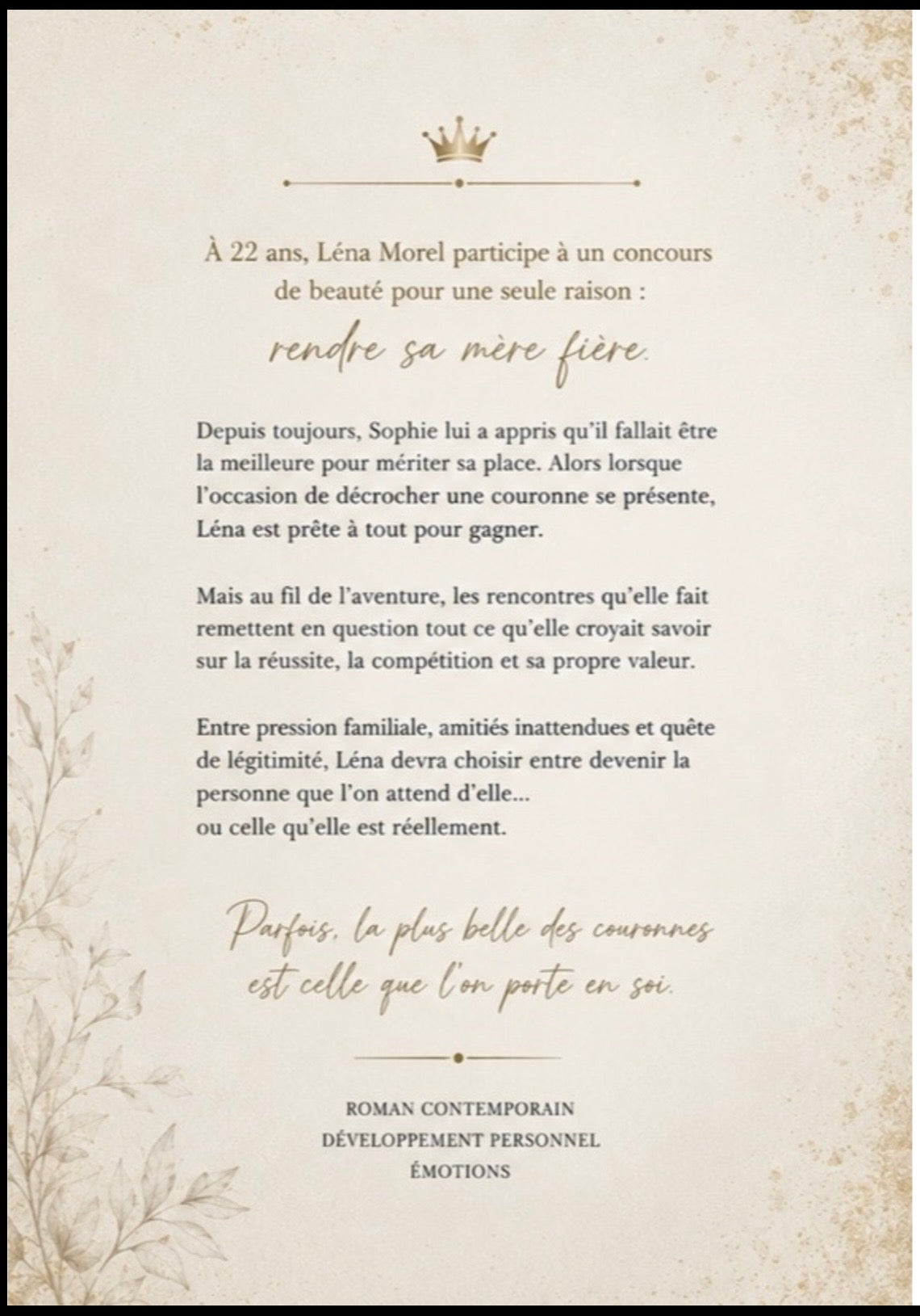 Précommande : La Couronne Invisible