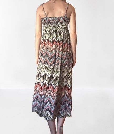 Vestido colorido talla única | Mujer