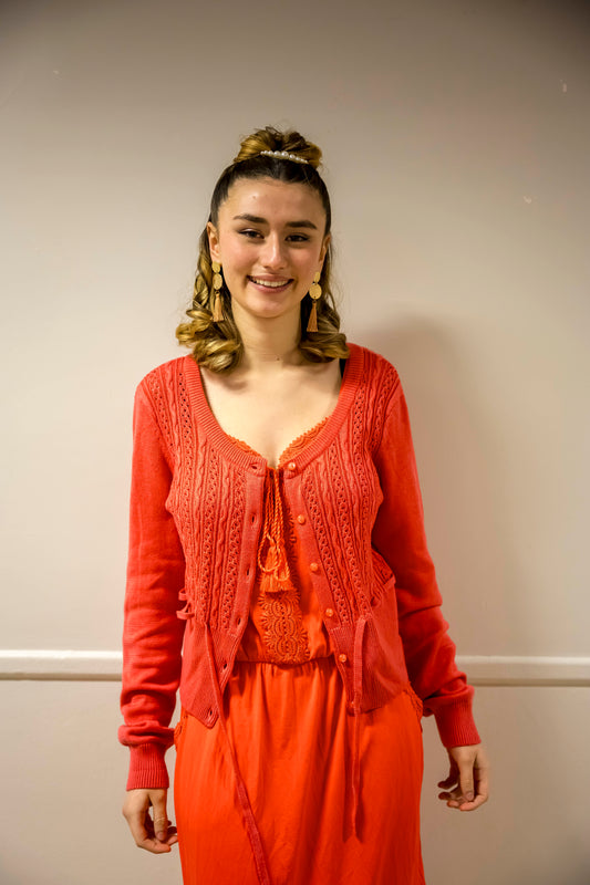 Chaleco coral de H&amp;M – Talla S