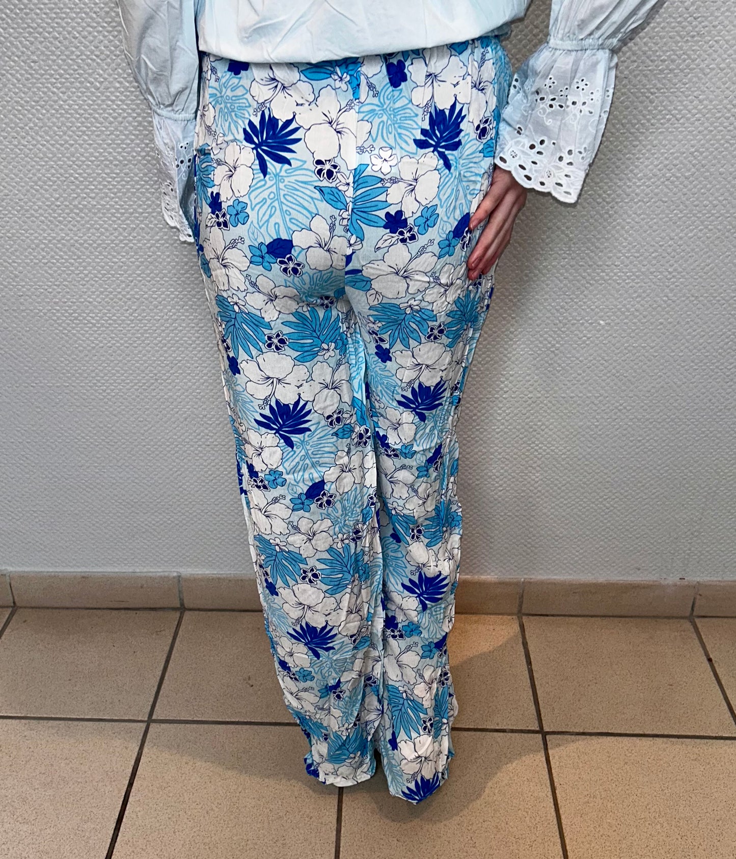 Pantalon fleurie Serhena