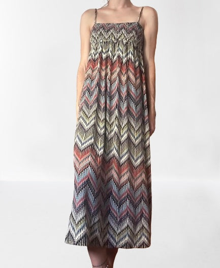 Vestido colorido talla única | Mujer