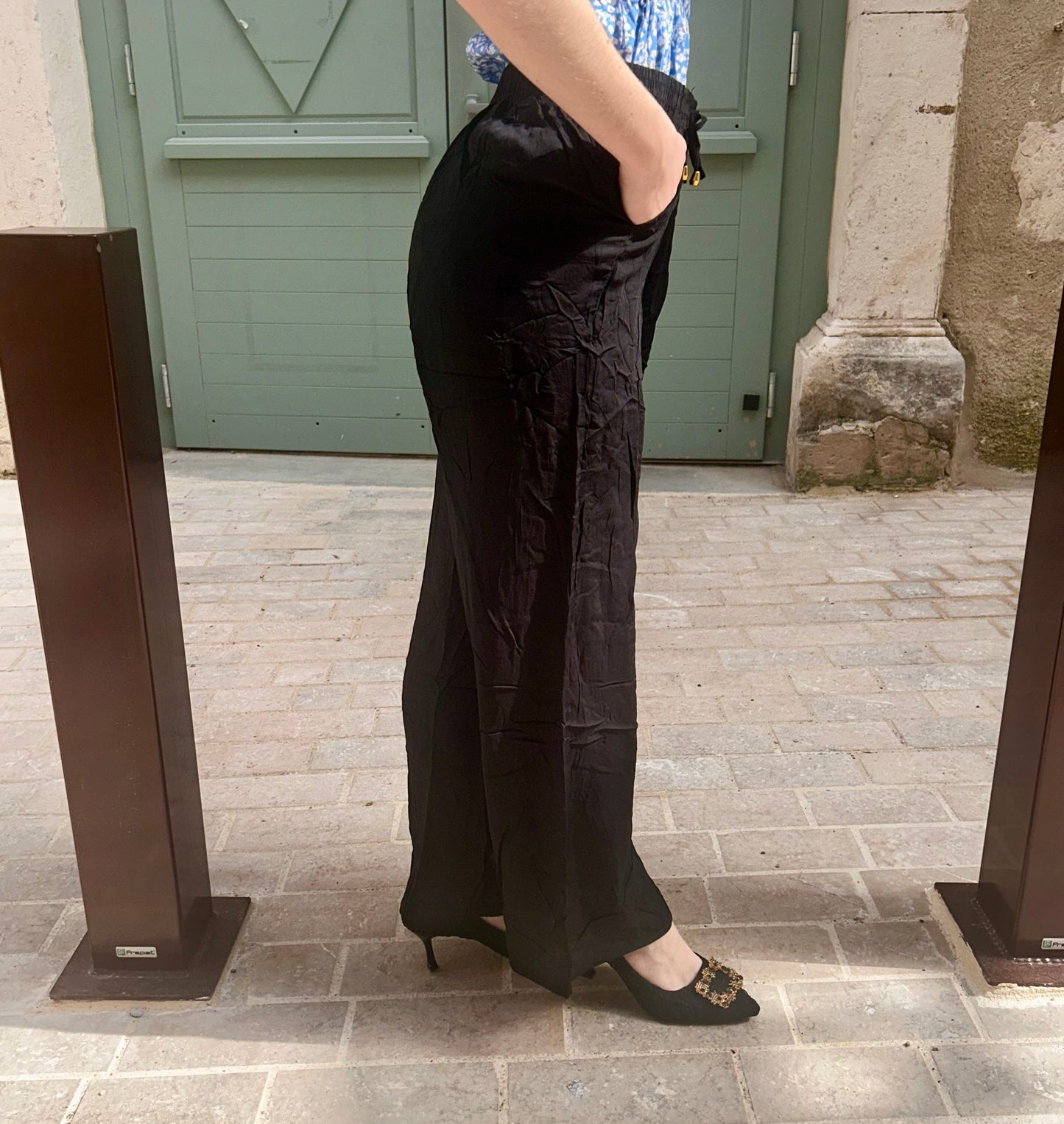 Pantalon noir Maxine